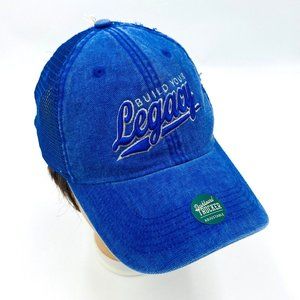 Legacy Dashboard Trucker Cap Hat Denim Mesh Back Adjustable Blue New with tags.